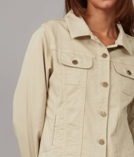 Lola Jeans GABRIELLA-SAND Classic Denim Jacket