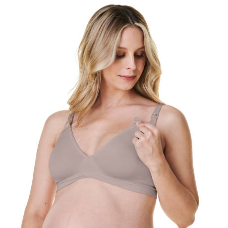 Bravado Designs - V-Neck Maternity & Nursing Bra - Sand