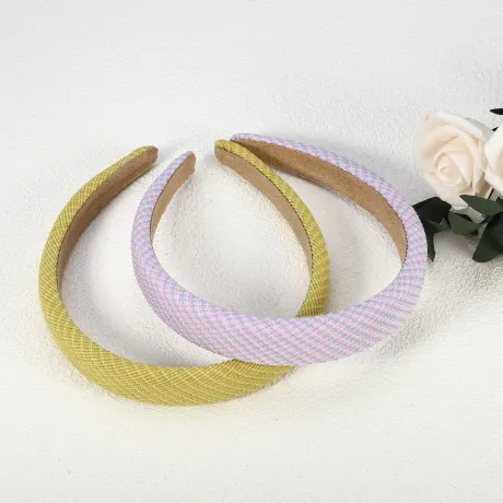 Unique Bargains- 2 Pcs Pastoral Stripe Headbands