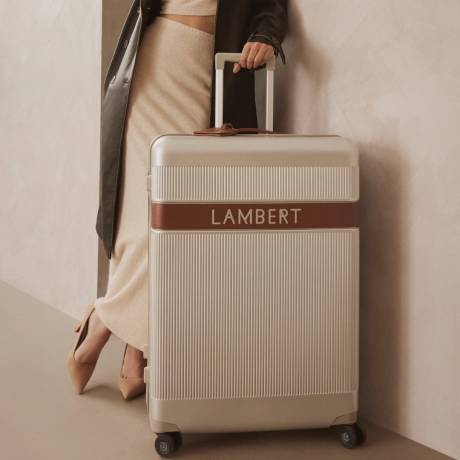 Lambert - The Aspen - Black check-in suitcase