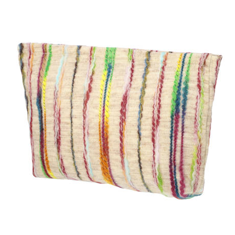 Unique Bargains- Stripes Pattern Travel Makeup Bag