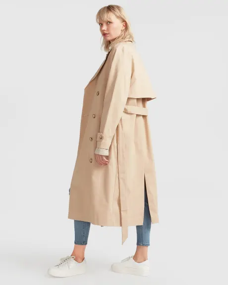 Empirical Trench Coat - Cream