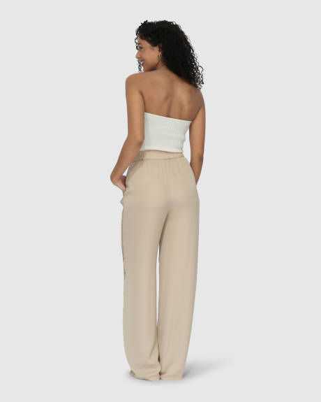 Belle & Bloom Everywhere All At Once Wide Leg Pant