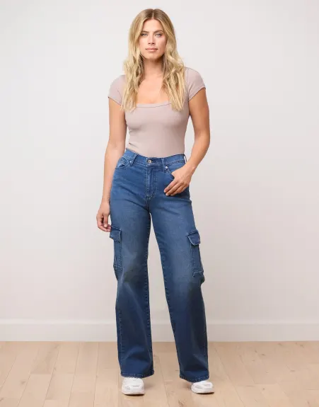 Yoga Jeans- Classic Rise Wide Leg