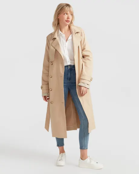 Empirical Trench Coat - Cream