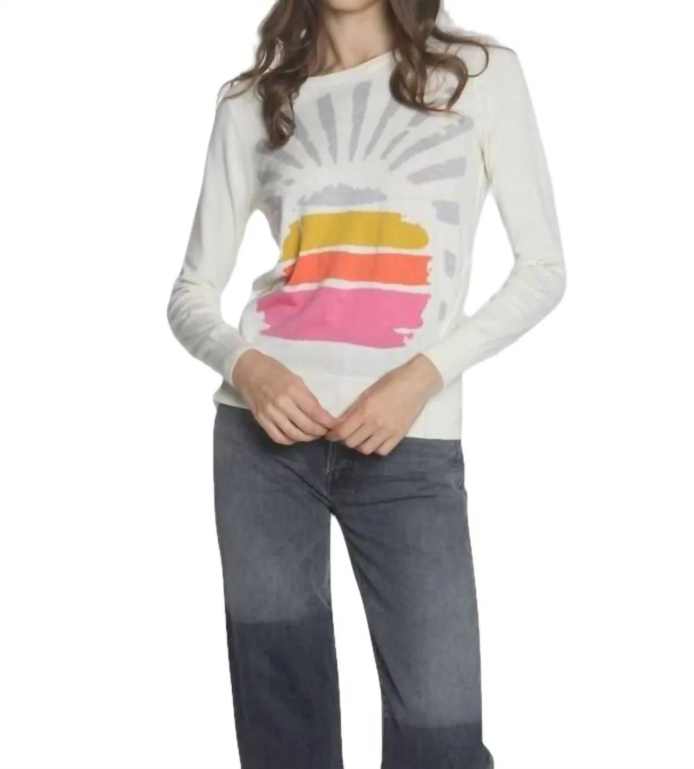 LABEL+thread - Sunburst Crew Top