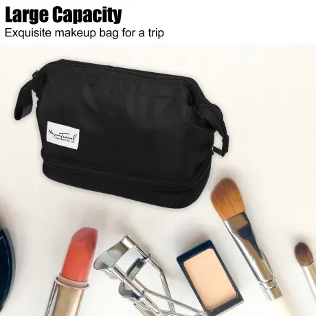 Unique Bargains- Travel Waterproof Toiletry Makeup Bag