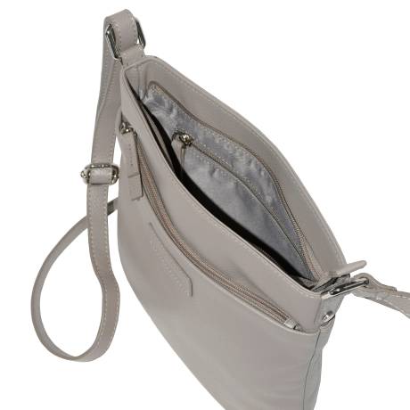 Club Rochelier Ladies' Leather Top Zipper Crossbody