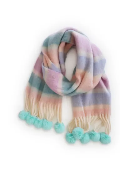 All Things Magical Pom Pom Scarf - Multi