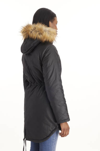 Sofia - Parka de maternité 3 en 1 en tissu ciré