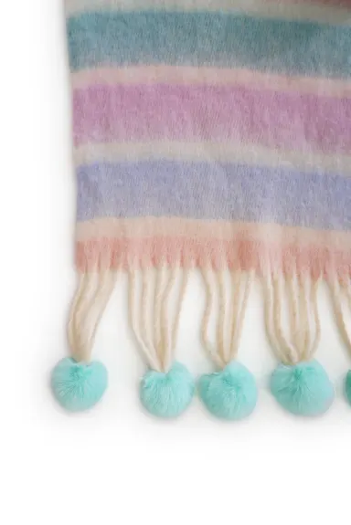 All Things Magical Pom Pom Scarf - Multi