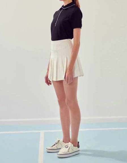 2.7 AUGUST APPAREL - Pleated Tennis Skort