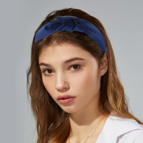 Unique Bargains- Satin Knot No Slip Headband Hairband