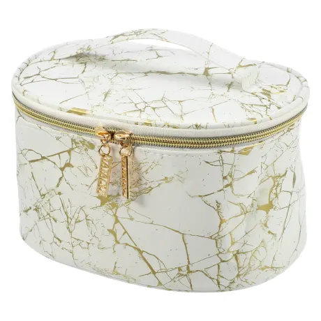 Unique Bargains- Marble Print Travel Bag Makeup Organizer