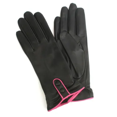 Eastern Counties Leather - Womens/Ladies Poppy Leather Winter Gloves