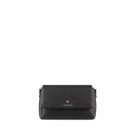 Lambert - The Judy - Black Vegan Leather Shoulder Bag