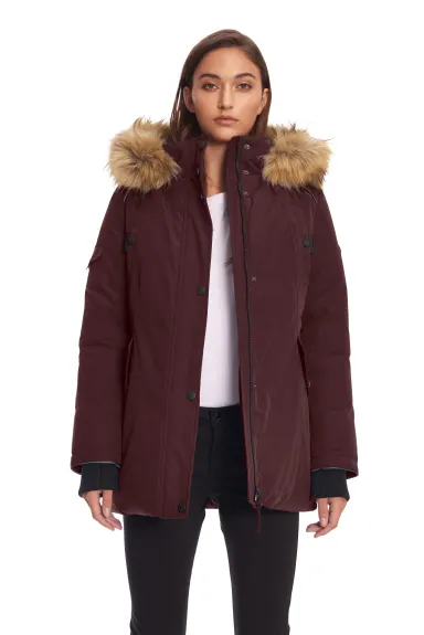 Alpine North Women's - GLACIER | Vegan Down Recycled Parka Winter Jacket