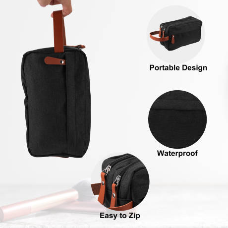 Unique Bargains- Makeup Cosmetic Travel Bag Waterproof Pouch