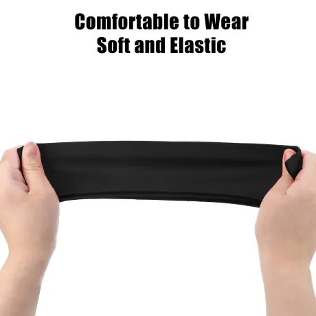 Unique Bargains - 2 Pcs Adjustable Nonslip Sport Headband