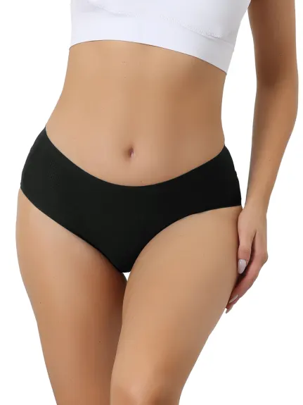 Allegra K- Slip invisible extensible à couverture complète taille moyenne