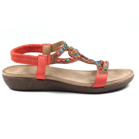 Lunar - Womens/Ladies Mariella Beaded Sandals