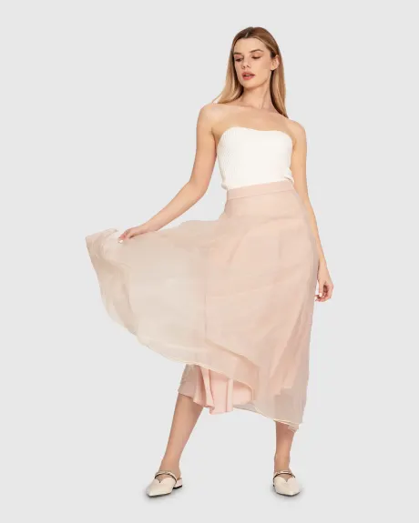 Make My Dreams Ballet Skirt - Dusty Rose