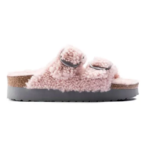 BIRKENSTOCK Sandale Arizona Big Buckle Pap Teddy pour femmes