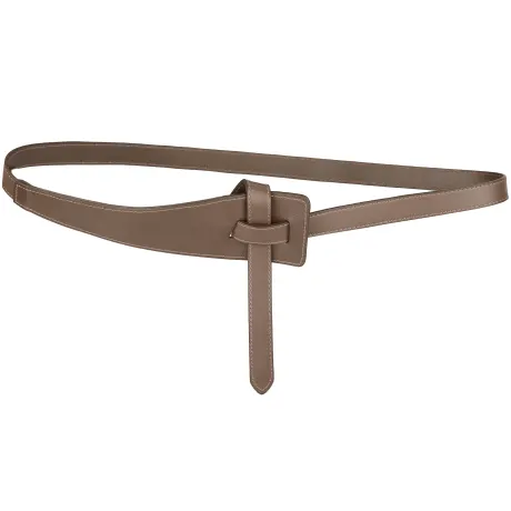 Allegra K- Wide Waist Belt No Buckle