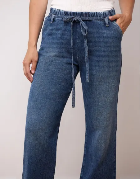 Yoga Jeans- Coupe Très Évasée Taille Classique