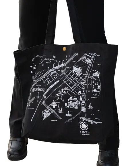 Annick - La Métropolitaine Montreal Canvas Tote Bag