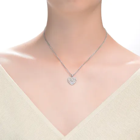 Geneviève Pendentif en argent sterling