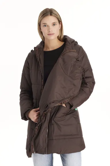 Gianna - 3in1 Maternity Hybrid Puffer Jacket - Modern Eternity Maternity