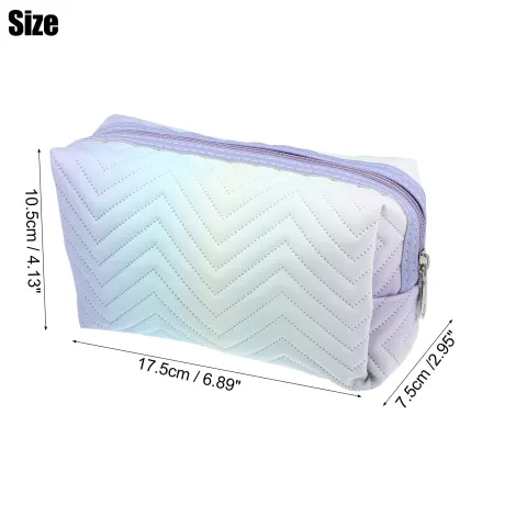 Unique Bargains- Gradient Color Travel Toiletry Makeup Bag