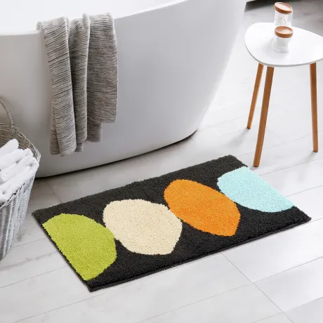 PiccoCasa- Soft Non Slip Mat Quick Dry Microfiber Washable Bath Rugs 20" x 32"