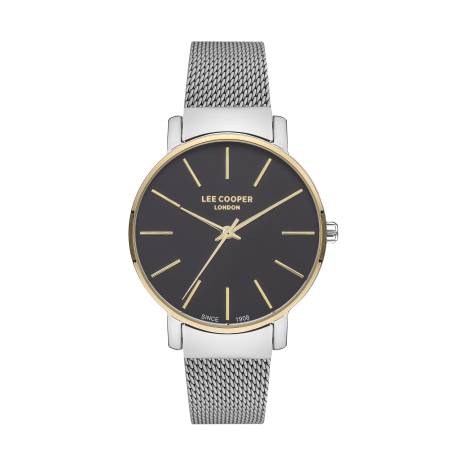 LEE COOPER-Women's Gold 35mm  watch w/Silver Dial