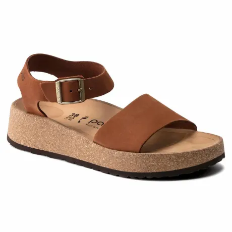 BIRKENSTOCK Sandales en cuir Glenda Nubuck pour femmes