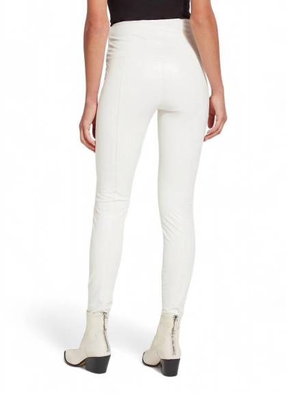 Lysse LEGGING EN CUIR TEXTURÉ