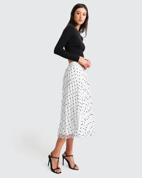 Belle & Bloom Mixed Feeling Reversible Skirt