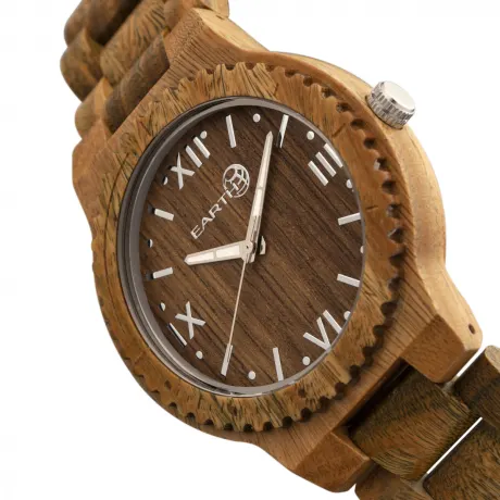 Earth Wood - Bighorn Bracelet Watch - Red