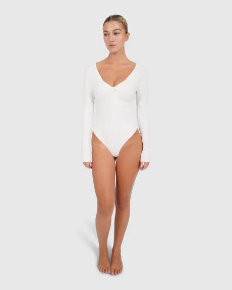 Belle & Bloom - Think Twice Long Sleeve Bodysuit