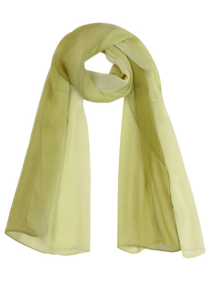 Allegra K- Chiffon Gradient Color Long Wrap Scarf