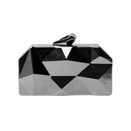 Where's That From - Melanie Geometric Pattern Clutch Bag