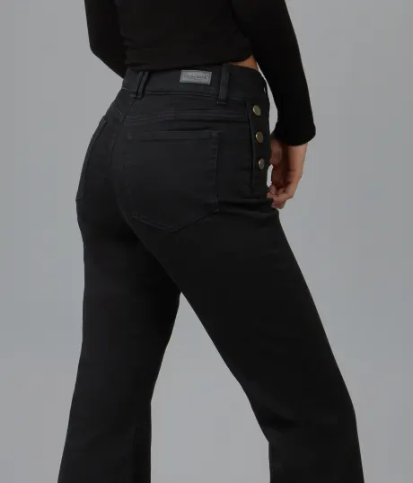 Lola Jeans ALICE-ONYX High Rise Flare Jeans