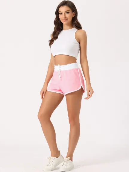 cheibear - Summer Casual Lounge Sweat Shorts