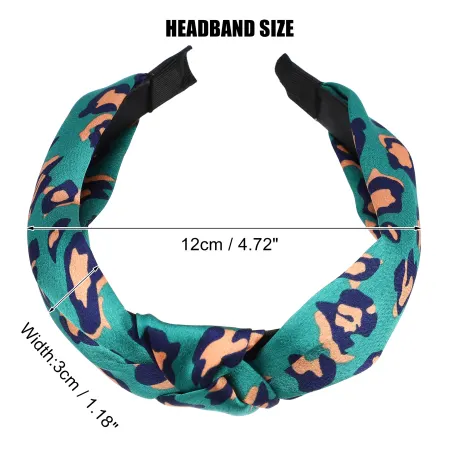 Unique Bargains - Leopard Pattern Knotted Headband