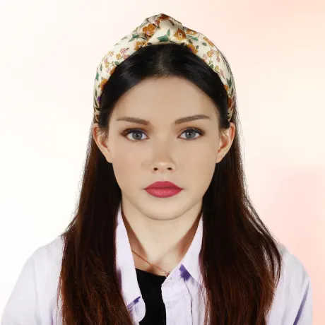 Unique Bargains- Classic Floral Knotted Headband