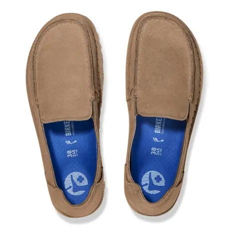 BIRKENSTOCK Mocassins en cuir unisexe Utti Suede - Narrow