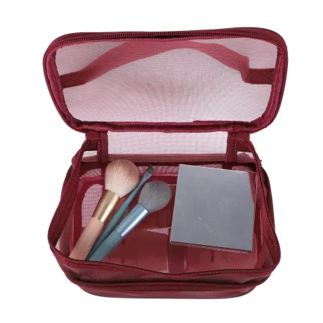 Unique Bargains- Travel Makeup Bag Brush Holder Organizer Waterproof