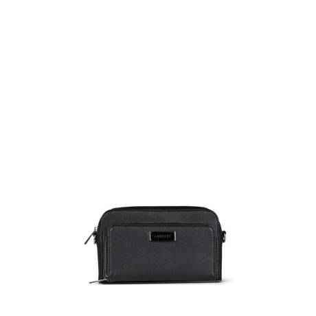 Lambert - The Ana - Black Vegan Leather 3-in-1 Handbag