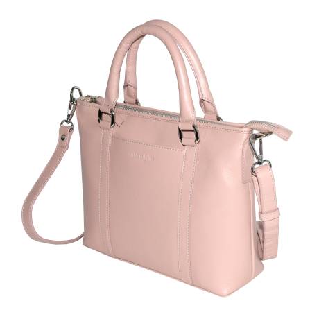 Club Rochelier Leather Crossbody with Top Handles